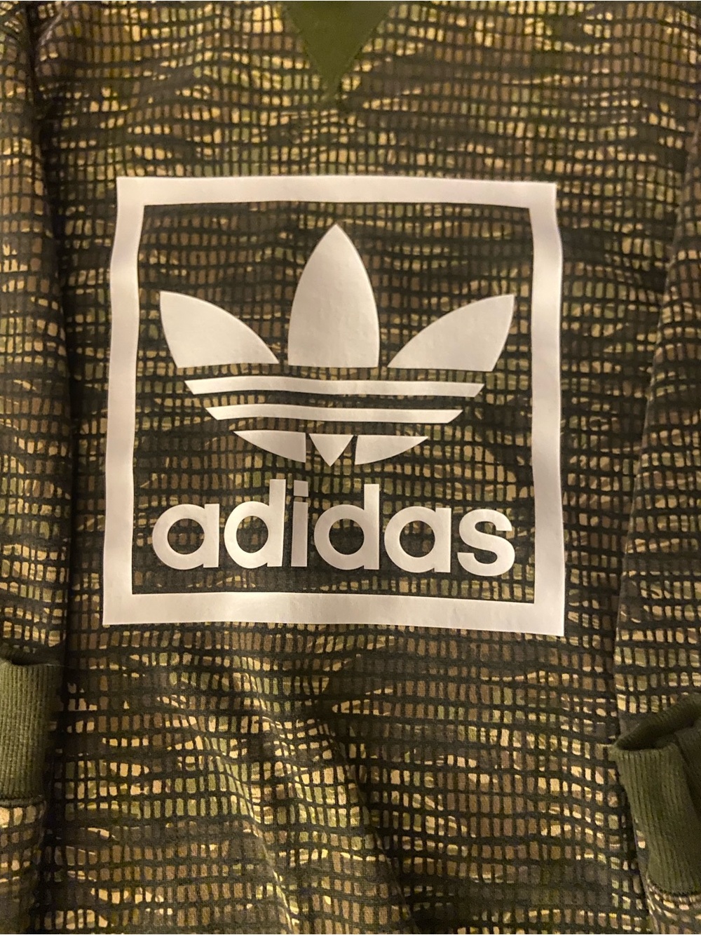 Adidas Originals Camo Trefoil Sweatshirt
